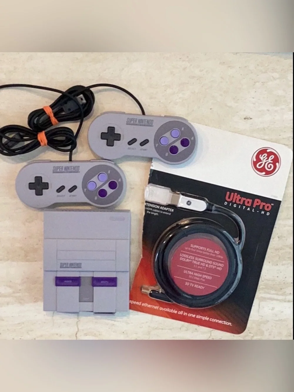 Super Nintendo SNES Mini Classic Edition Console 21 Games CLV-201 Tested